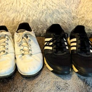 Adidas and Sketchers golf shoes (2)